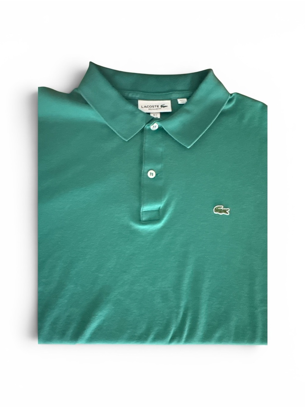 Classic‎ Lacoste Teal Green Polo Shirt Men’s XXL Short Sleeve Golf Casual Logo